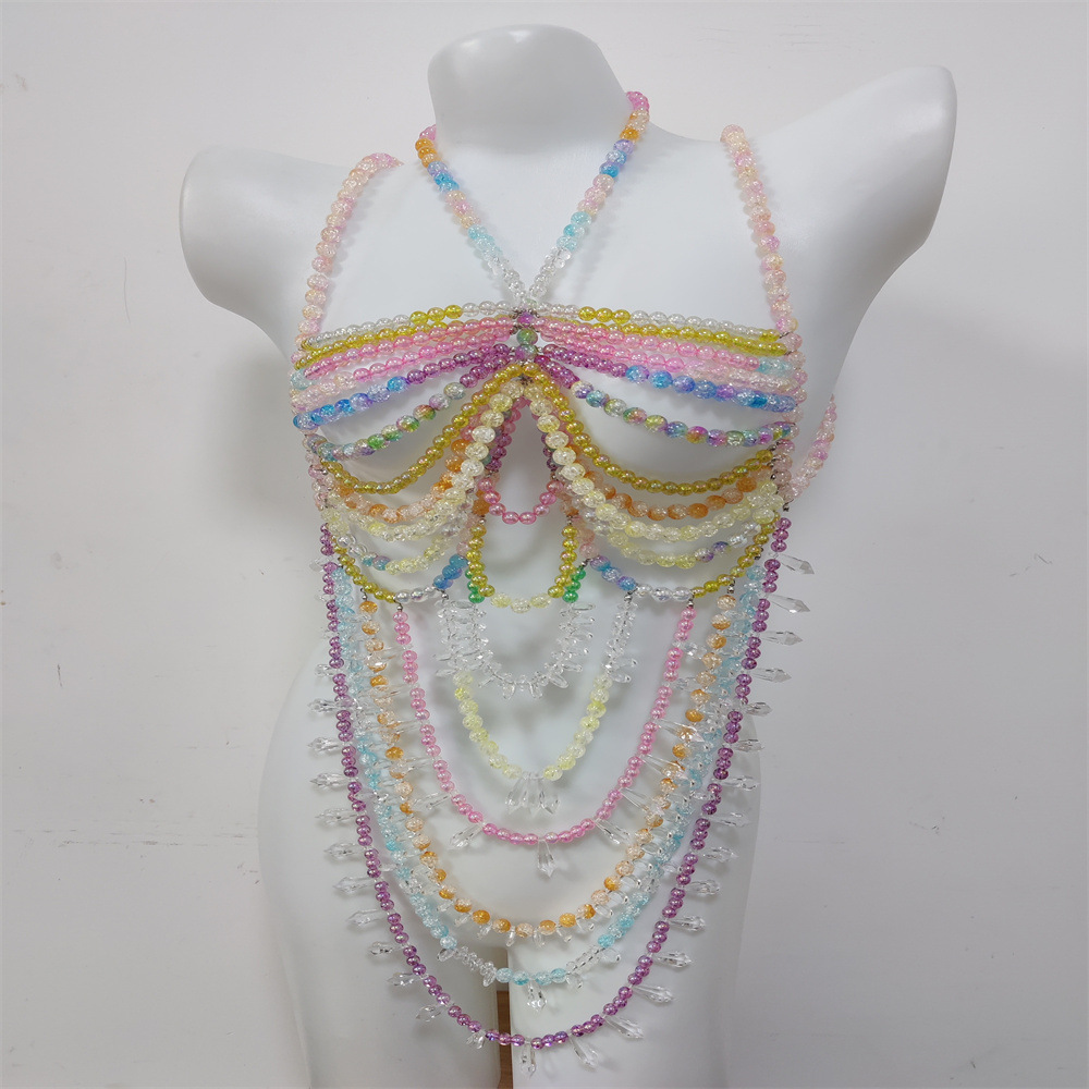 Woman Body Jewelry Europe And  - Body Jewelry Vest ulasan dan harga