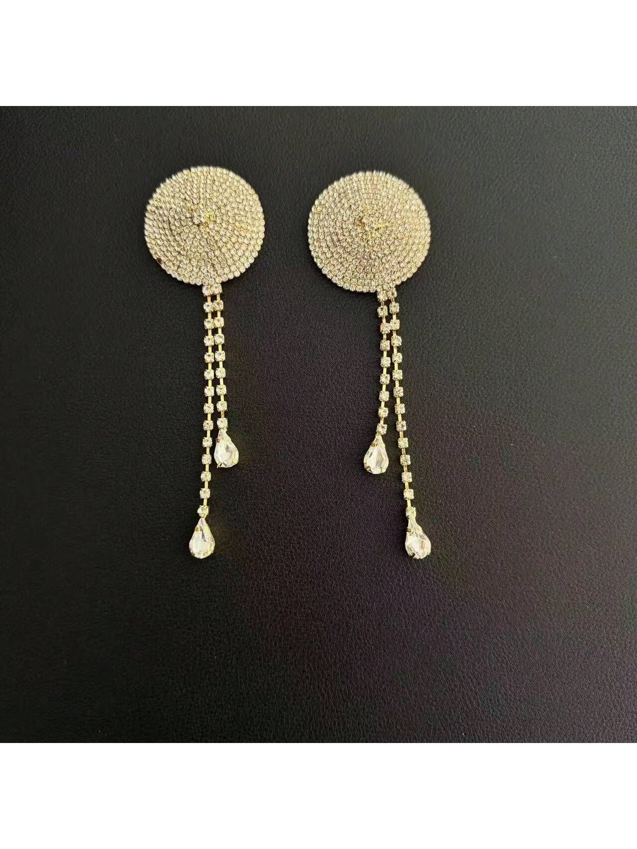 Sexy rhinestones, elegant and  - Body Jewelry Art ulasan dan harga