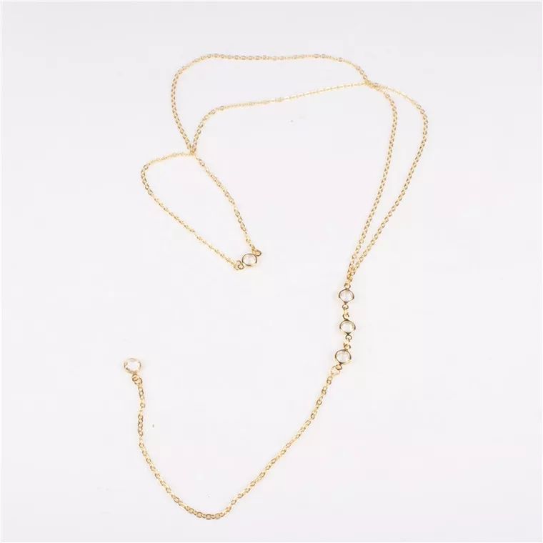 New Rhinestone Sexy Women's Ba - Body Jewelry Art ulasan dan harga