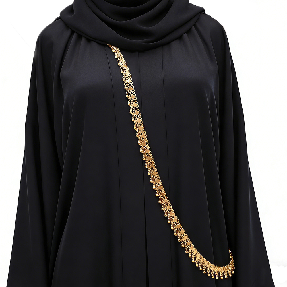 Golden Beads Tassel Shoulder C - Body Jewelry Indian ulasan dan harga
