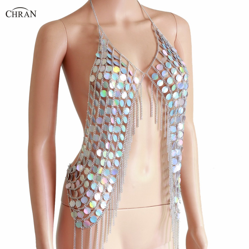 Chran New Sexy Spark Vest Summ - Body Jewelry Vest ulasan dan harga
