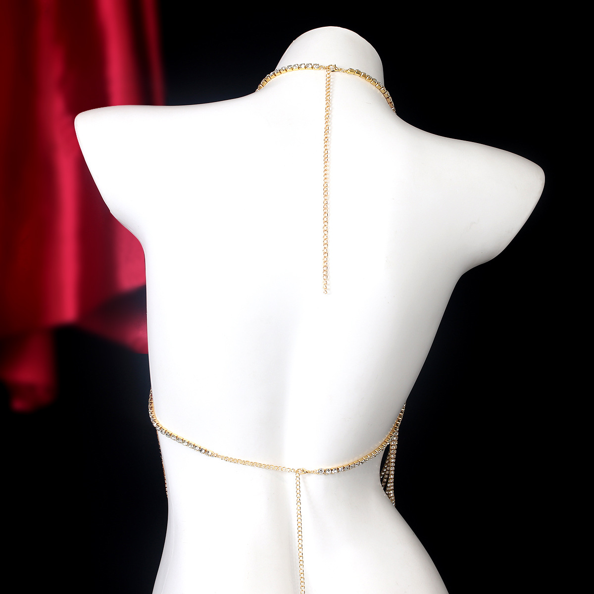 Luxurious Stripe Tassels Retro - Body Jewelry Art ulasan dan harga