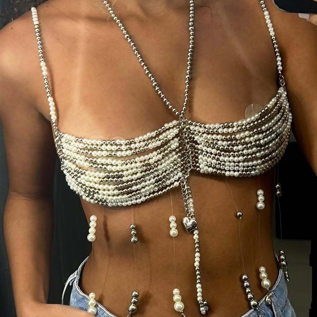 2025 Luxury Design Halter Vest - Body Jewelry Vest ulasan dan harga