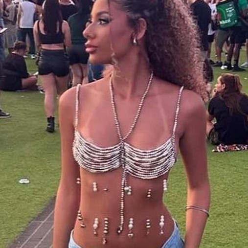 2025 Luxury Design Halter Vest - Body Jewelry Vest ulasan dan harga