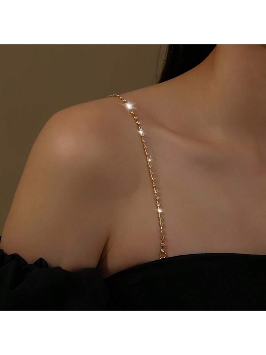 Elegant adjustable rhinestone  - Body Jewelry Art ulasan dan harga