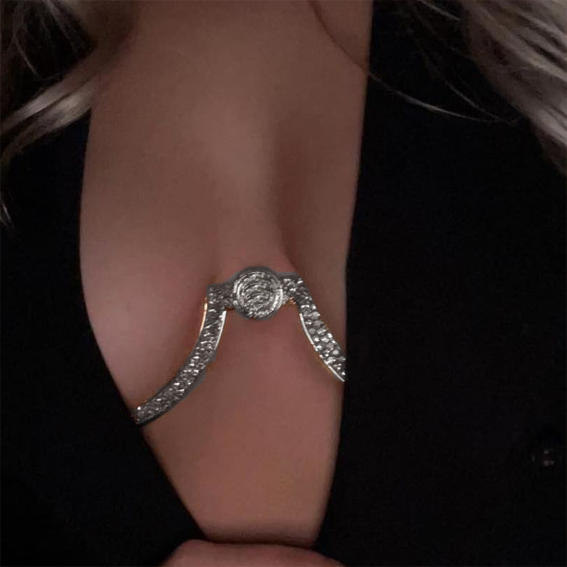 Stonefans Zircon Butterfly Tas - Body Jewelry Art ulasan dan harga
