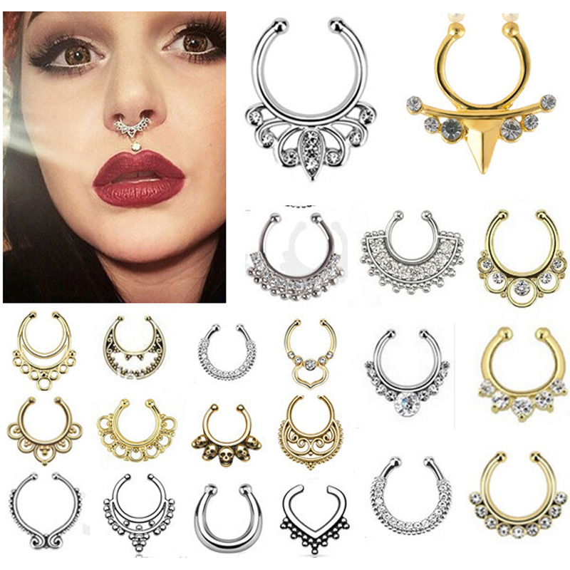 Indian Crystal Snag In The Nos - Body Jewelry Indian ulasan dan harga