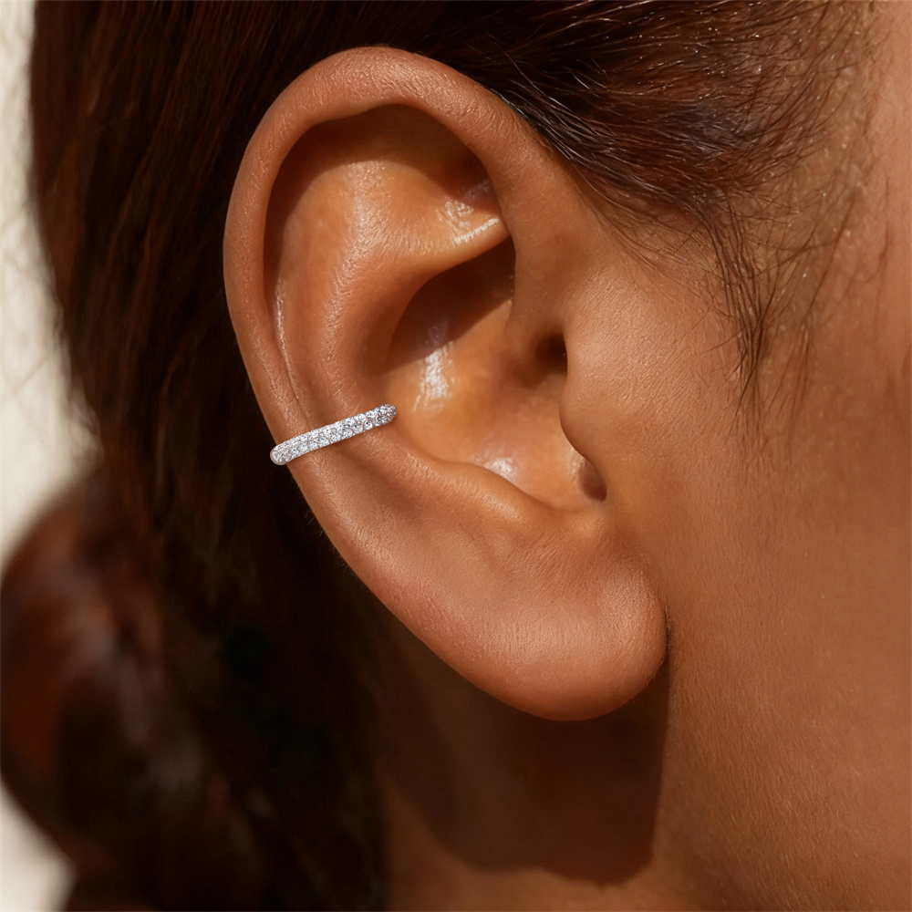 KOJ 1PC 925 Sterling Silver Mo - Body Piercing Quality Jewelry ulasan dan harga