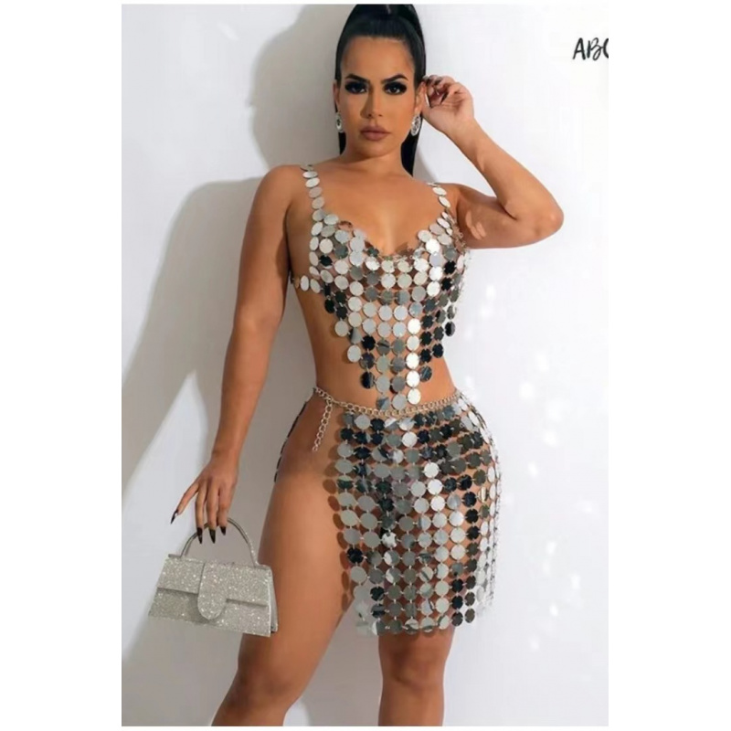 Women Body jewelry vest acryli - Body Jewelry Vest ulasan dan harga