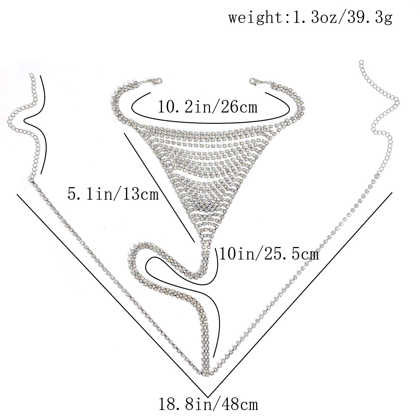 Sexy Private Rhinestone Women' - Body Jewelry Art ulasan dan harga