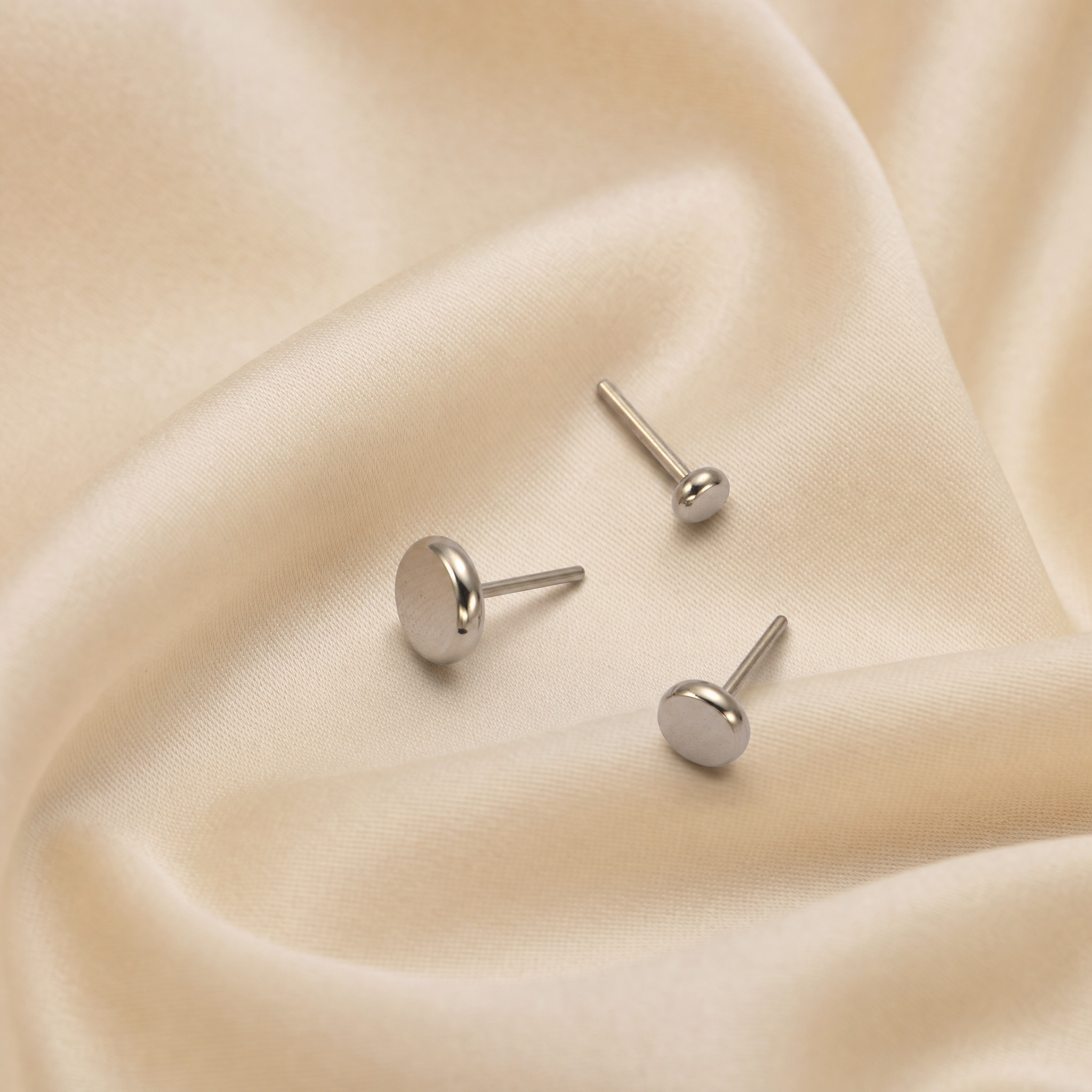 10pcs ASTM F136 Titanium Push  - Body Jewelry Threadless ulasan dan harga