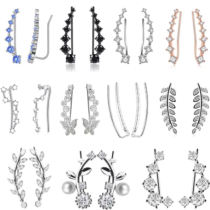 2pcs High Quality 7 Crystals E - Body Piercing Quality Jewelry ulasan dan harga