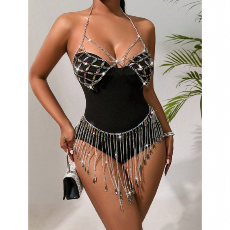 Women Body Jewelry Sexy Bikini - Body Jewelry Vest ulasan dan harga